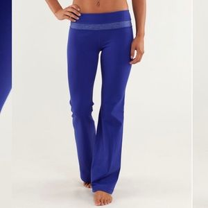 Lululemon Groove Pant Pigment Blue Size 4